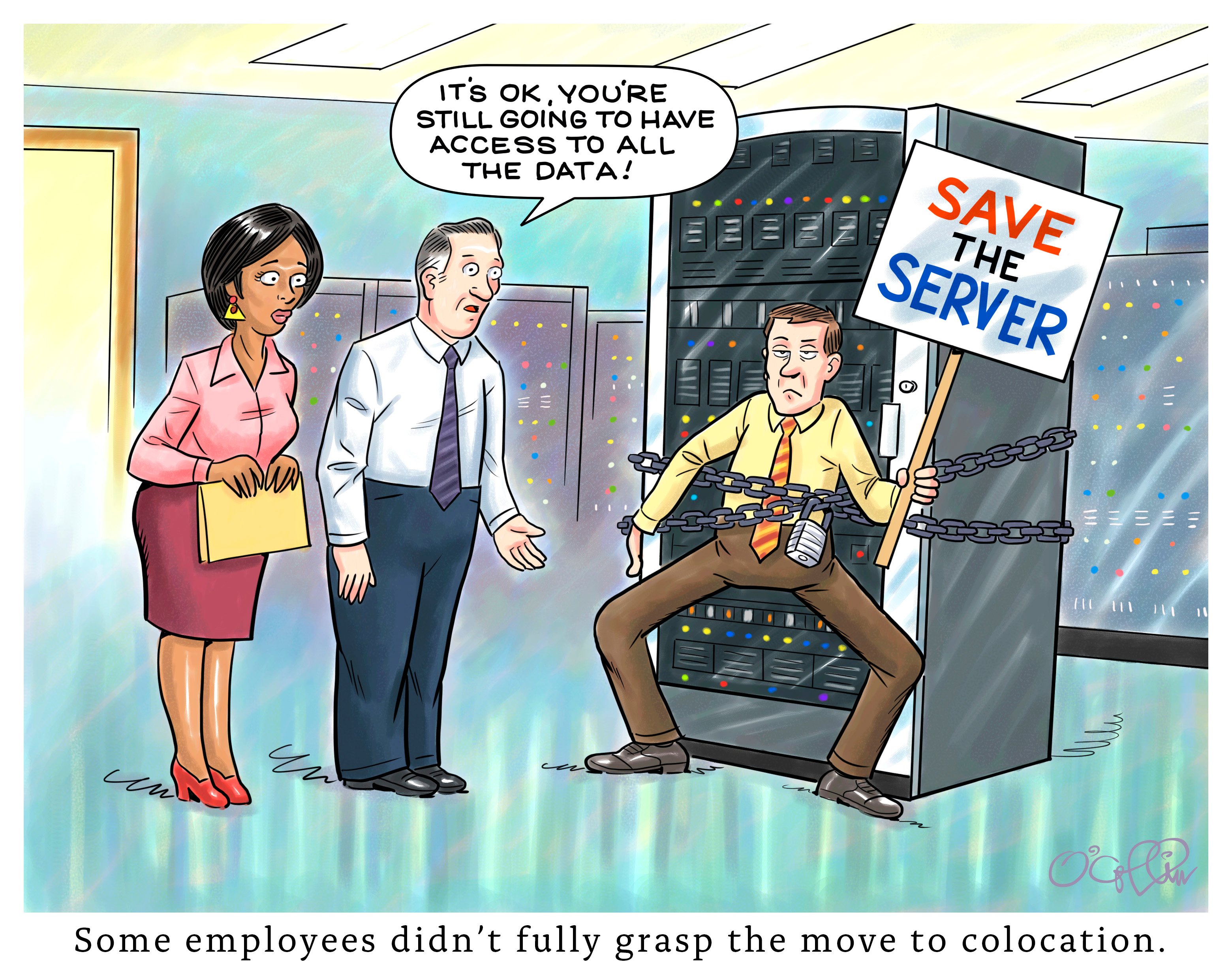 Tech Cartoons  5 of Our Most Popular IT Resilience Funnies 