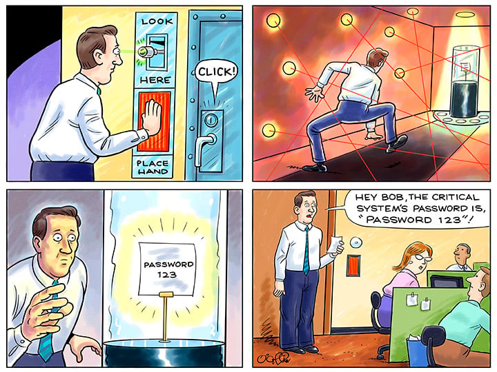 It Security Cartoon Why Humans Are Cybersecuritys Biggest Adversary 5749